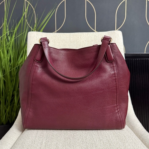 Authentic Gucci SoHo bag burgundy leather - Picture 9 of 16